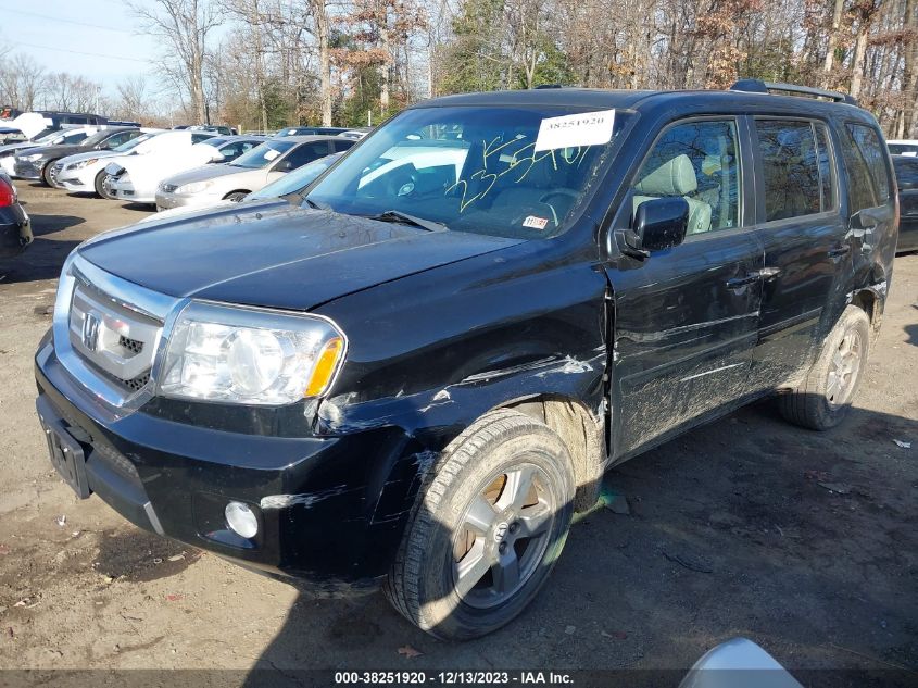 2011 Honda Pilot Ex-L VIN: 5FNYF4H56BB064010 Lot: 38251920