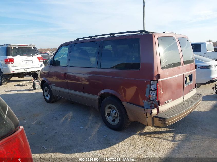 1998 Chevrolet Astro Passenger VIN: 1GNDM19W0WB110618 Lot: 38251931