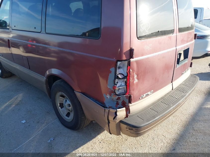 1998 Chevrolet Astro Passenger VIN: 1GNDM19W0WB110618 Lot: 38251931