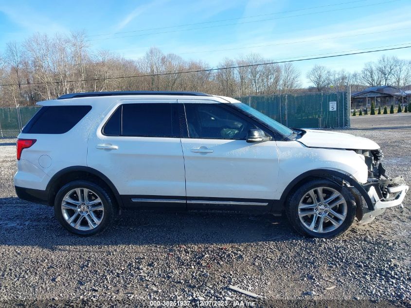 2017 Ford Explorer Xlt VIN: 1FM5K8D89HGA92741 Lot: 38251937