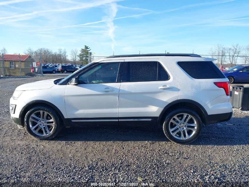 2017 Ford Explorer Xlt VIN: 1FM5K8D89HGA92741 Lot: 38251937