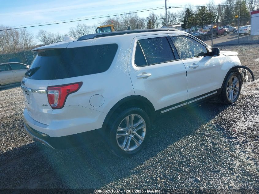 2017 Ford Explorer Xlt VIN: 1FM5K8D89HGA92741 Lot: 38251937