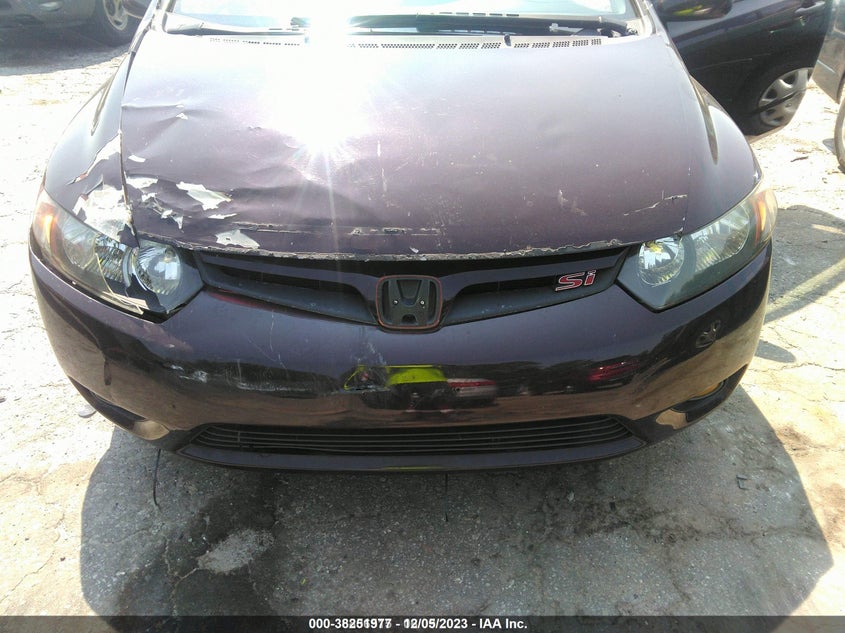 2007 Honda Civic Si VIN: 2HGFG215X7H702734 Lot: 38251977
