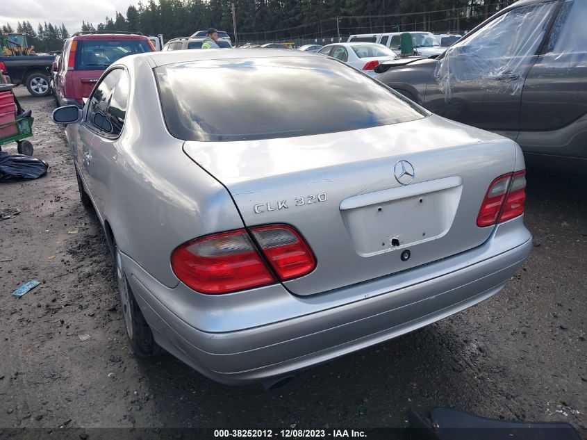 WDBLJ65G3YF128274 2000 Mercedes-Benz Clk 320