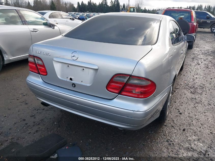 WDBLJ65G3YF128274 2000 Mercedes-Benz Clk 320