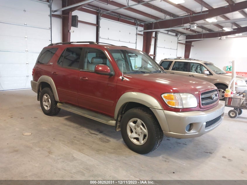 2001 Toyota Sequoia Sr5 VIN: 5TDBT44A41S044821 Lot: 38252031