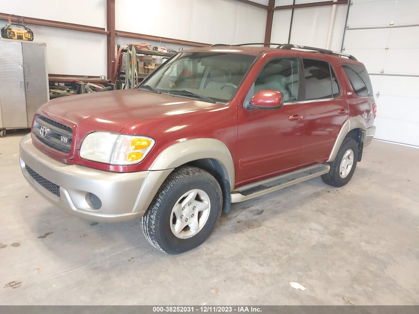 2001 Toyota Sequoia Sr5 VIN: 5TDBT44A41S044821 Lot: 38252031