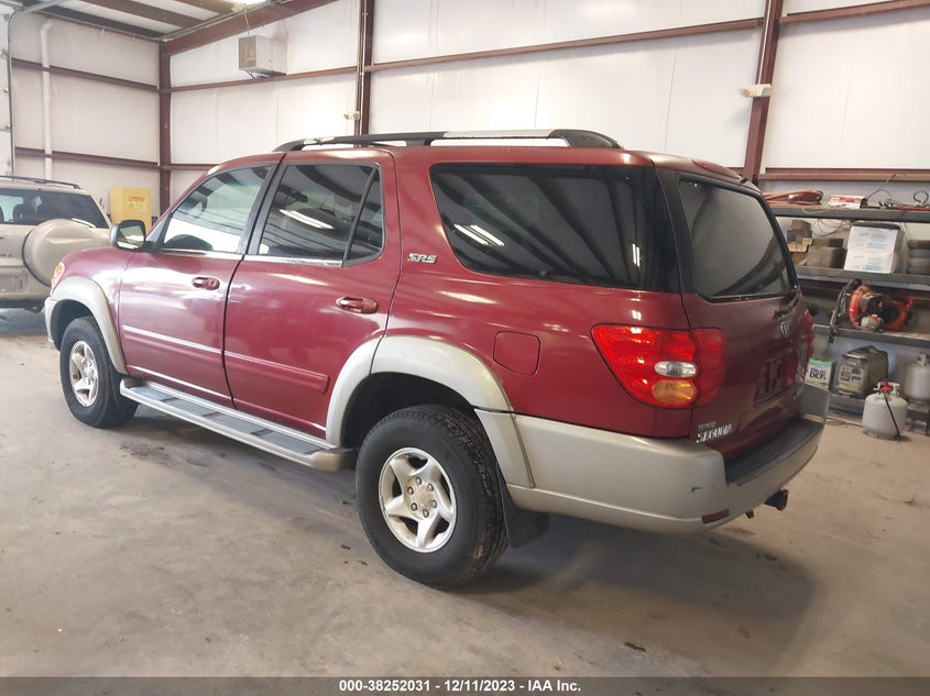 2001 Toyota Sequoia Sr5 VIN: 5TDBT44A41S044821 Lot: 38252031