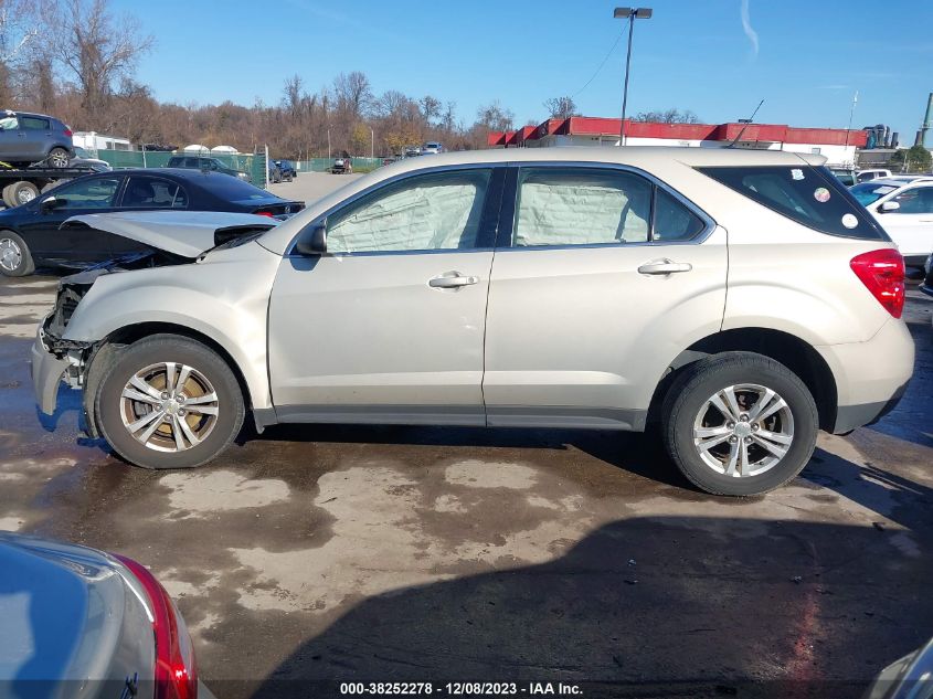 2GNALBEK1C1204839 2012 Chevrolet Equinox Ls