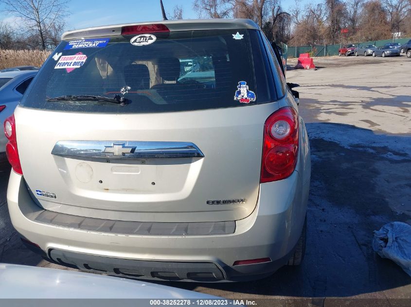 2GNALBEK1C1204839 2012 Chevrolet Equinox Ls