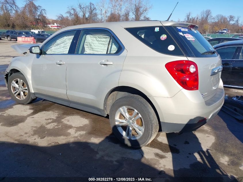 2GNALBEK1C1204839 2012 Chevrolet Equinox Ls