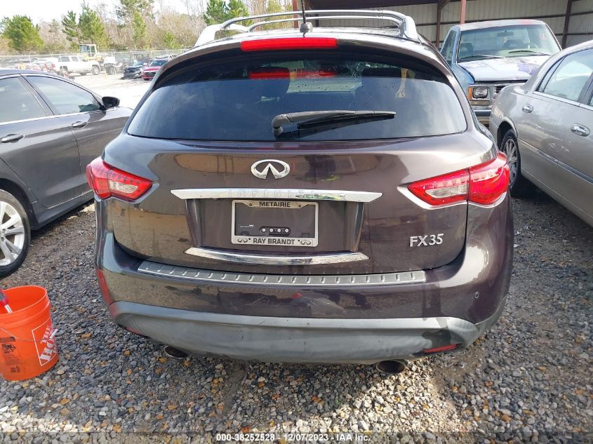 2011 Infiniti Fx35 VIN: JN8AS1MU7BM710675 Lot: 38252528