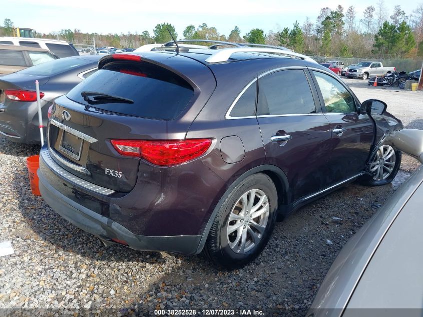 2011 Infiniti Fx35 VIN: JN8AS1MU7BM710675 Lot: 38252528