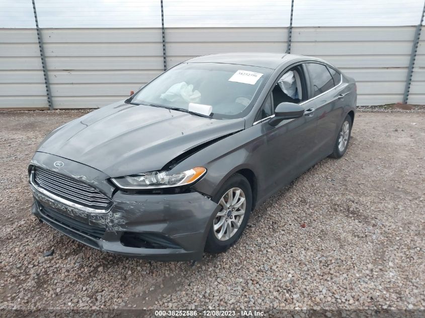 3FA6P0G71GR170411 2016 Ford Fusion S