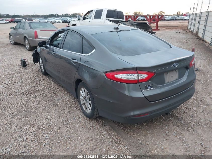 3FA6P0G71GR170411 2016 Ford Fusion S