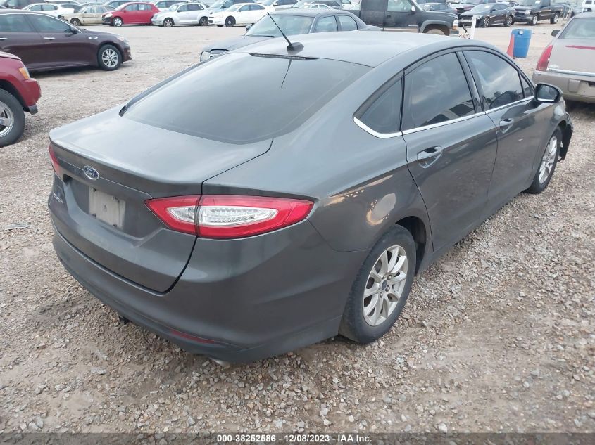 3FA6P0G71GR170411 2016 Ford Fusion S