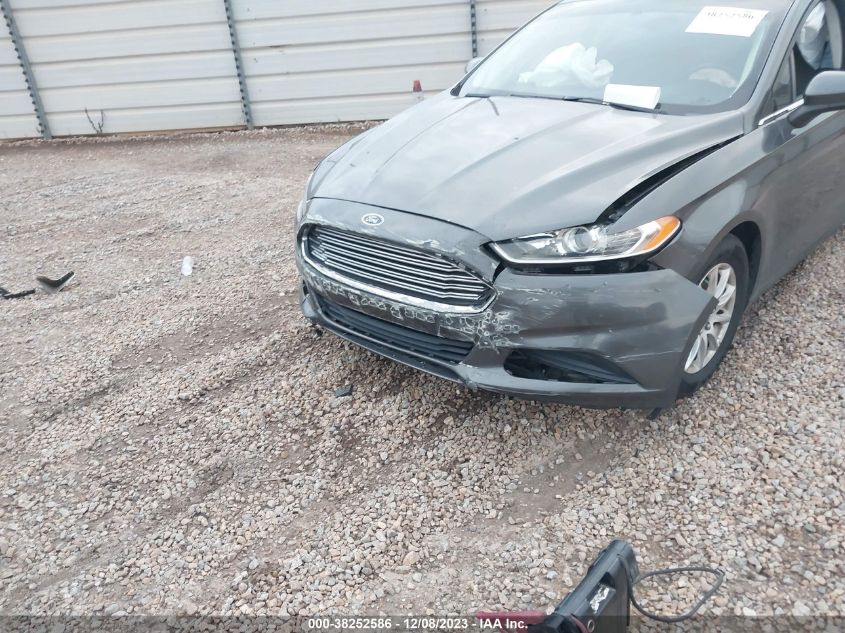 3FA6P0G71GR170411 2016 Ford Fusion S