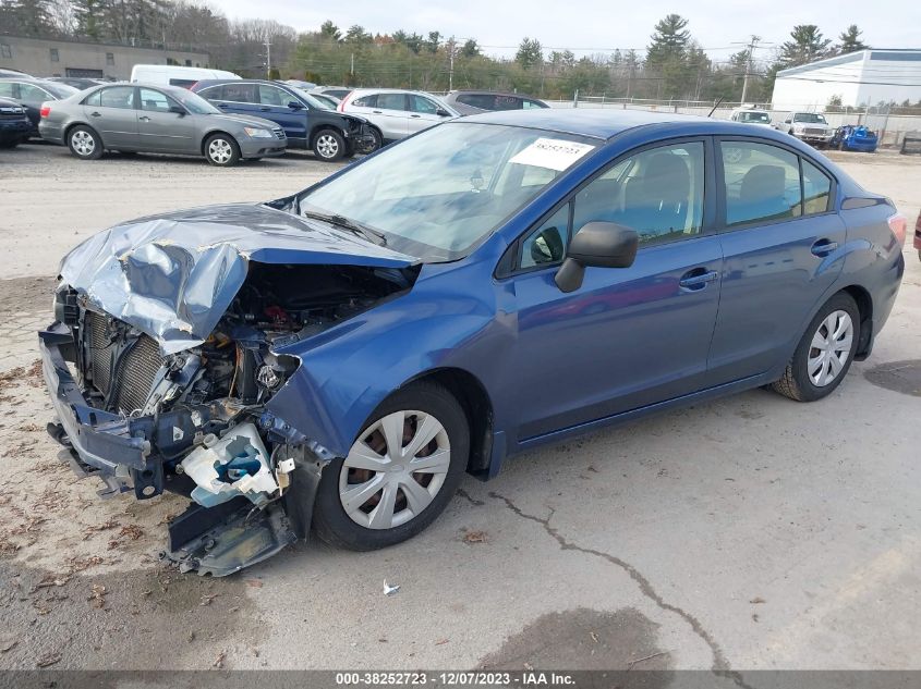 2013 Subaru Impreza 2.0I VIN: JF1GJAA68DH013502 Lot: 38252723