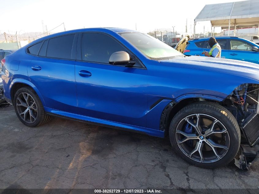 VIN 5UXCY8C04L9B13144 2020 BMW X6, M50I no.14