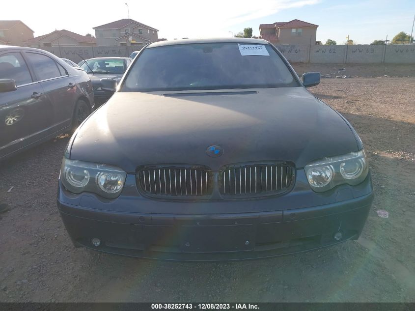 WBAGL63482DP59513 2002 BMW 7 Series 745I