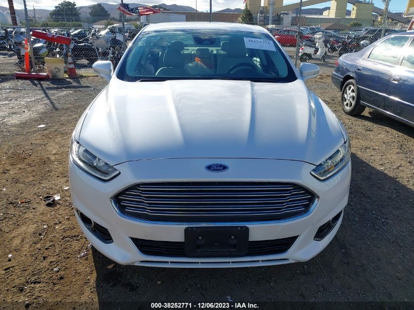 2014 Ford Fusion Energi Titanium VIN: 3FA6P0SU1ER398192 Lot: 38252771