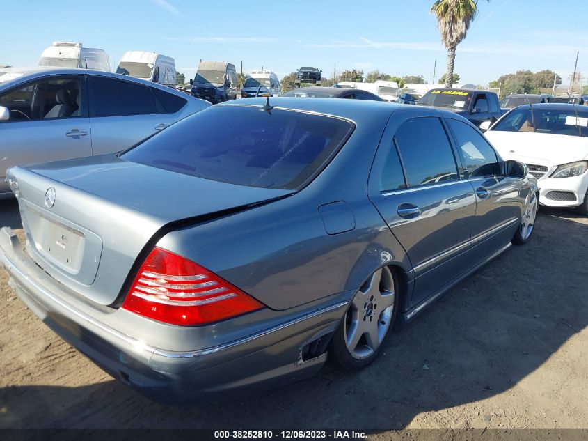 2004 Mercedes-Benz S 430 4.3L VIN: WDBNG70J94A388928 Lot: 38252810