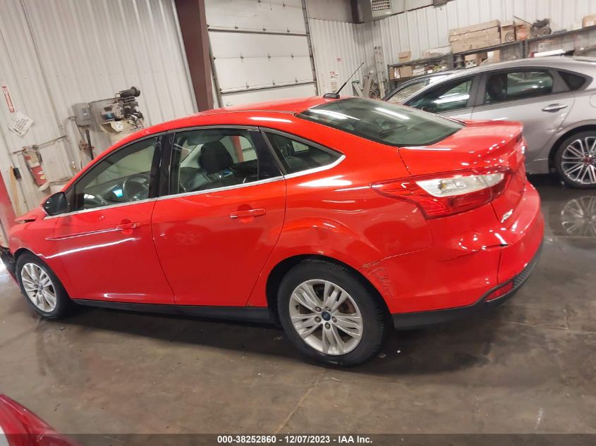 2012 Ford Focus Sel VIN: 1FAHP3H25CL274387 Lot: 38252860