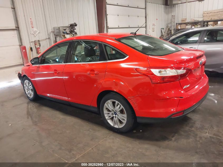 2012 Ford Focus Sel VIN: 1FAHP3H25CL274387 Lot: 38252860