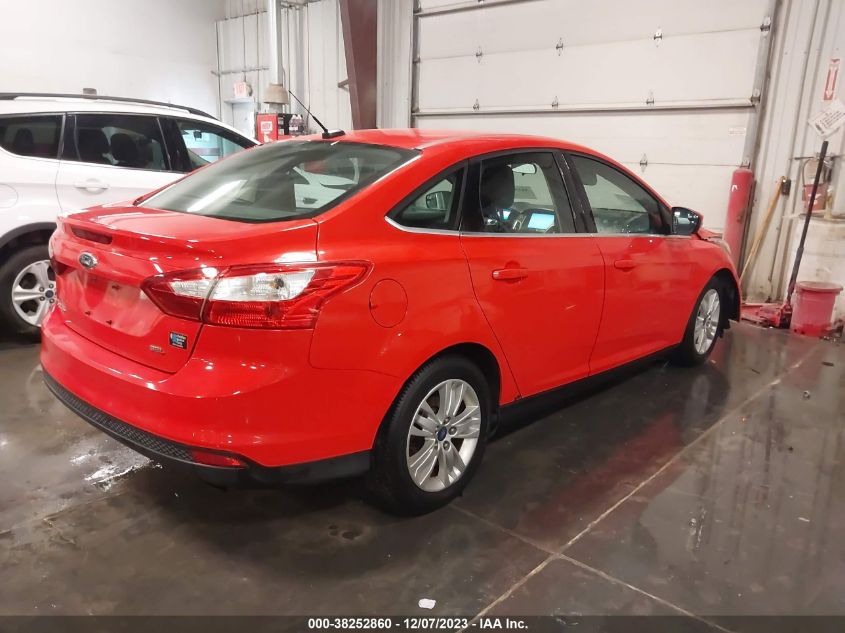 2012 Ford Focus Sel VIN: 1FAHP3H25CL274387 Lot: 38252860