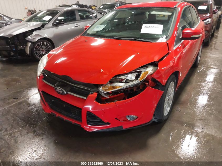 2012 Ford Focus Sel VIN: 1FAHP3H25CL274387 Lot: 38252860