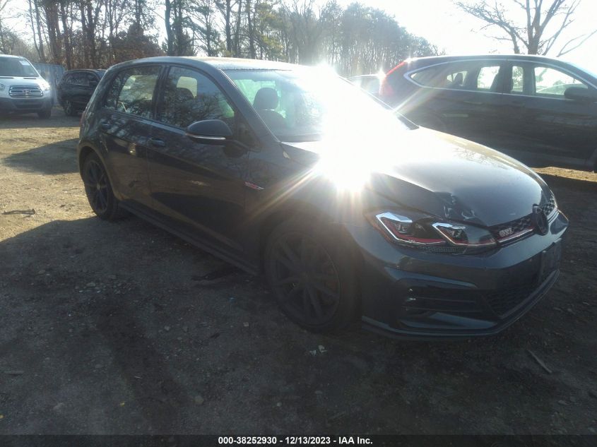 2021 Volkswagen Golf Gti 2.0T Autobahn/2.0T S/2.0T Se VIN: 3VW6T7AU7MM003389 Lot: 38252930