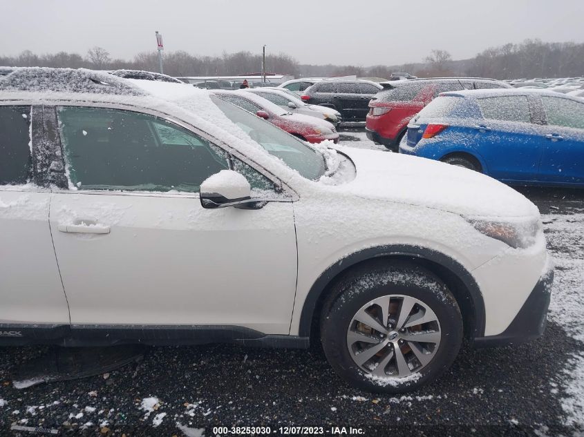 2022 Subaru Outback Premium VIN: 4S4BTACC3N3110151 Lot: 38253030