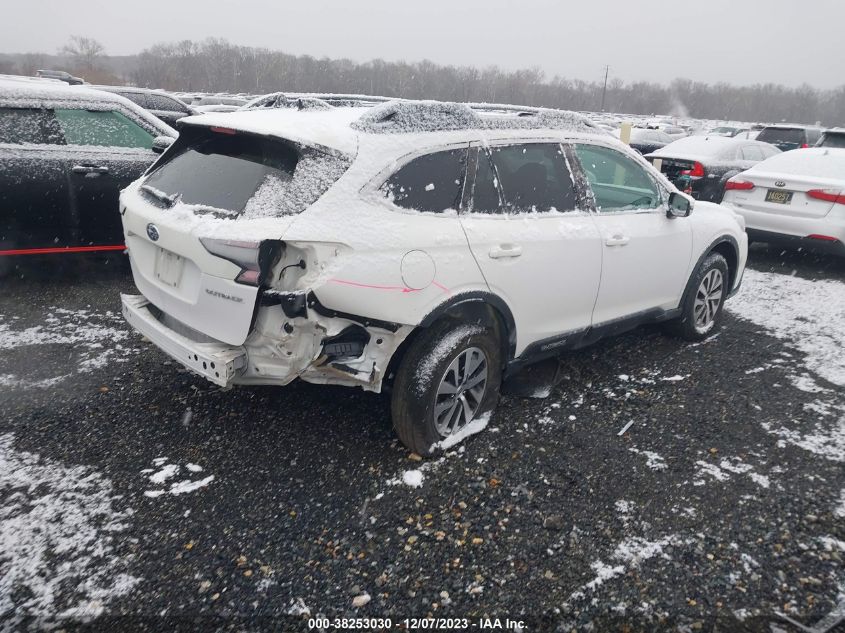 2022 Subaru Outback Premium VIN: 4S4BTACC3N3110151 Lot: 38253030