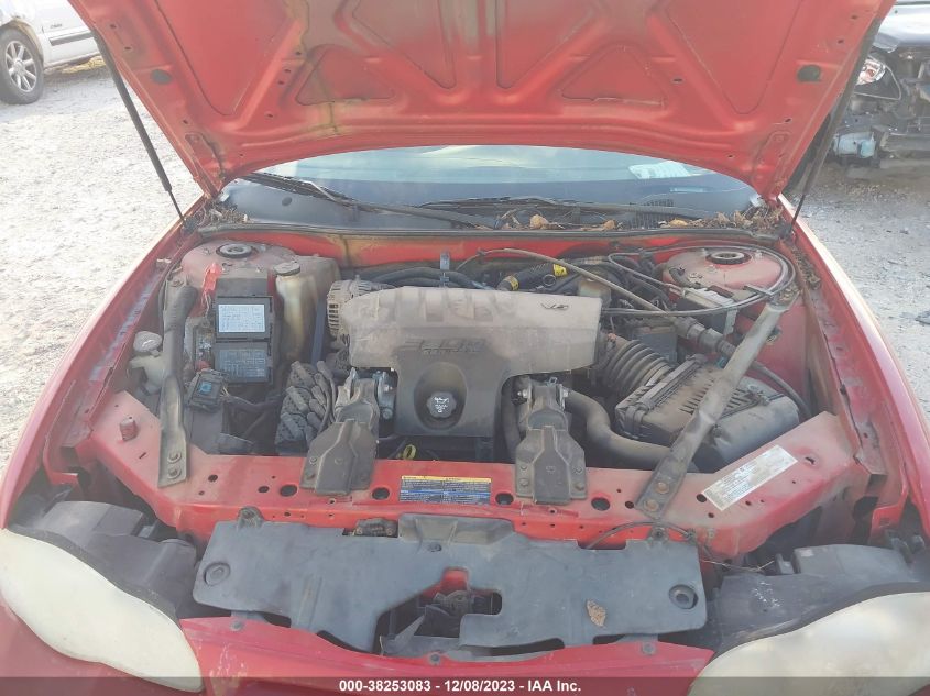 2004 Chevrolet Monte Carlo Ss VIN: 2G1WX12K849306121 Lot: 38253083