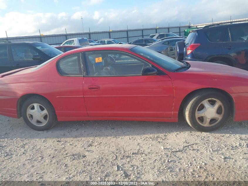 2004 Chevrolet Monte Carlo Ss VIN: 2G1WX12K849306121 Lot: 38253083