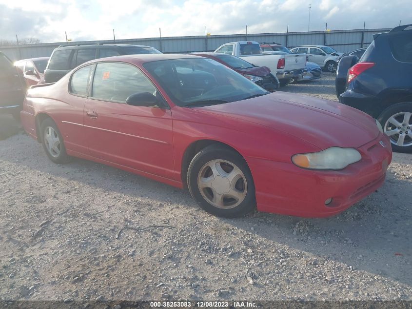 2004 Chevrolet Monte Carlo Ss VIN: 2G1WX12K849306121 Lot: 38253083
