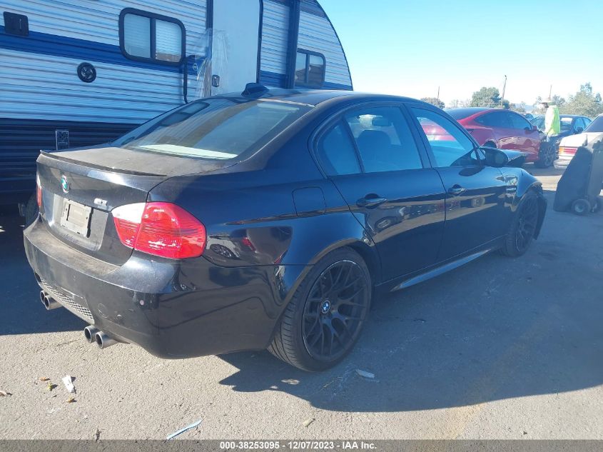 2008 BMW M3 VIN: WBSVA93548E041088 Lot: 38253095