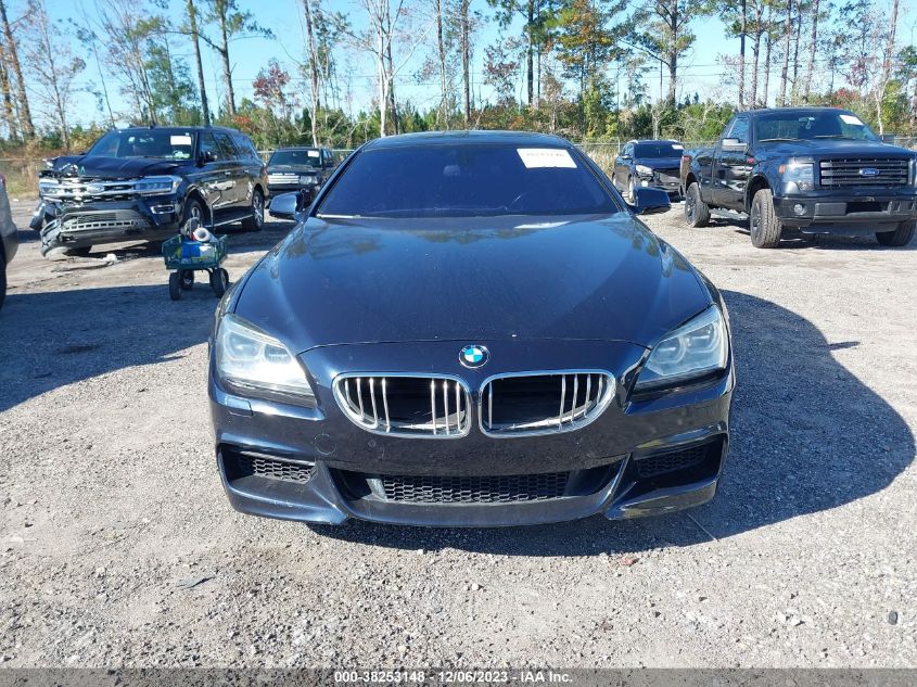 2014 BMW 650I Gran Coupe 650I VIN: WBA6B2C57ED128840 Lot: 38253148