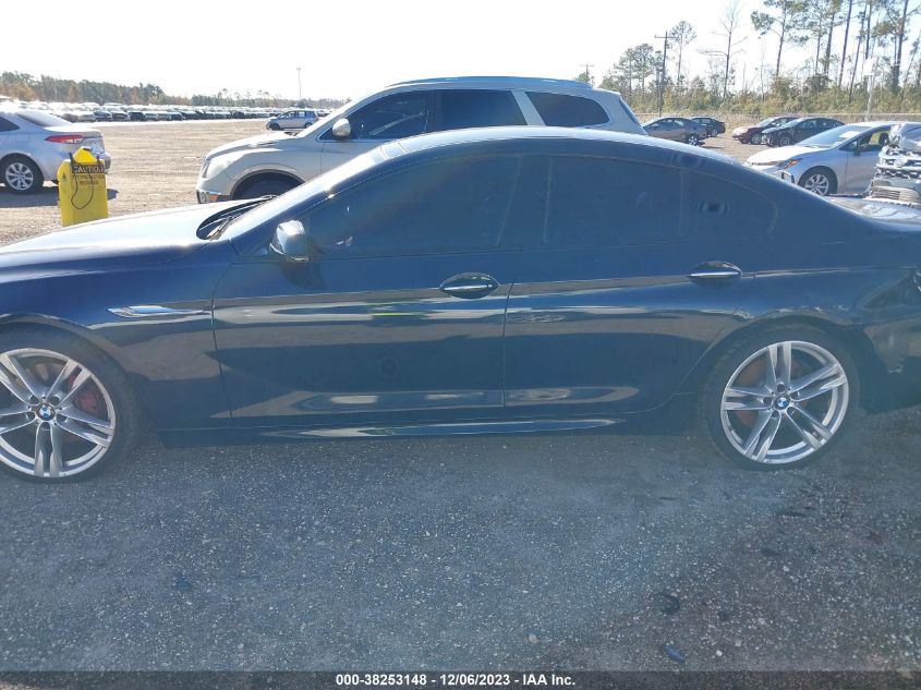 2014 BMW 650I Gran Coupe 650I VIN: WBA6B2C57ED128840 Lot: 38253148
