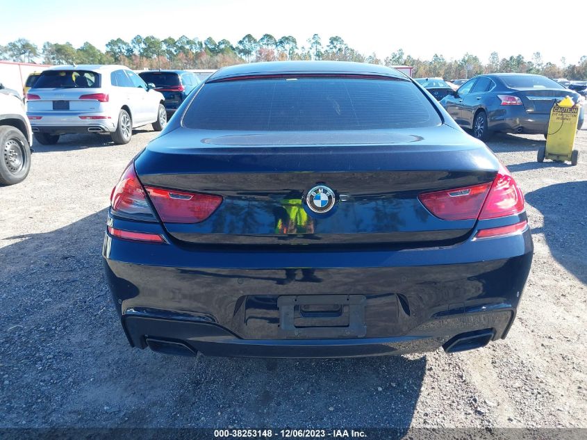 2014 BMW 650I Gran Coupe 650I VIN: WBA6B2C57ED128840 Lot: 38253148