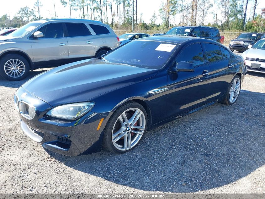 2014 BMW 650I Gran Coupe 650I VIN: WBA6B2C57ED128840 Lot: 38253148