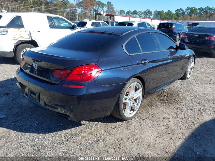 2014 BMW 650I Gran Coupe 650I VIN: WBA6B2C57ED128840 Lot: 38253148