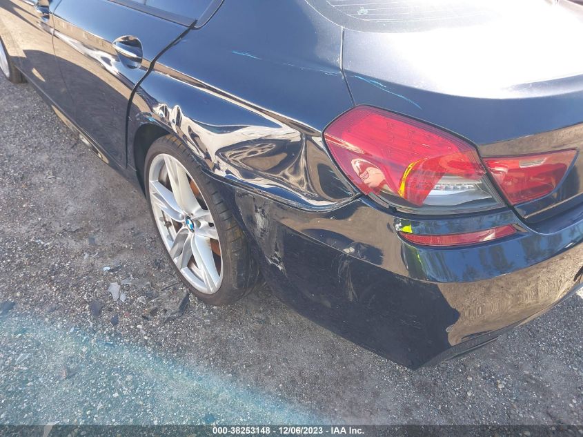 2014 BMW 650I Gran Coupe 650I VIN: WBA6B2C57ED128840 Lot: 38253148