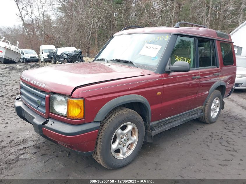 2000 Land Rover Discovery Series Ii Cloth VIN: SALTY124XYA253949 Lot: 38253158