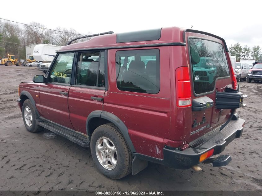 2000 Land Rover Discovery Series Ii Cloth VIN: SALTY124XYA253949 Lot: 38253158