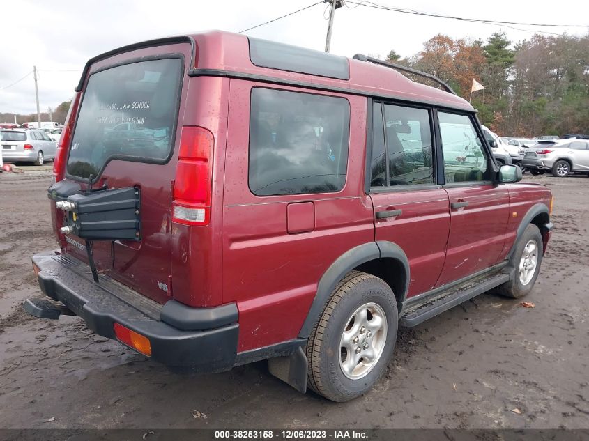 2000 Land Rover Discovery Series Ii Cloth VIN: SALTY124XYA253949 Lot: 38253158