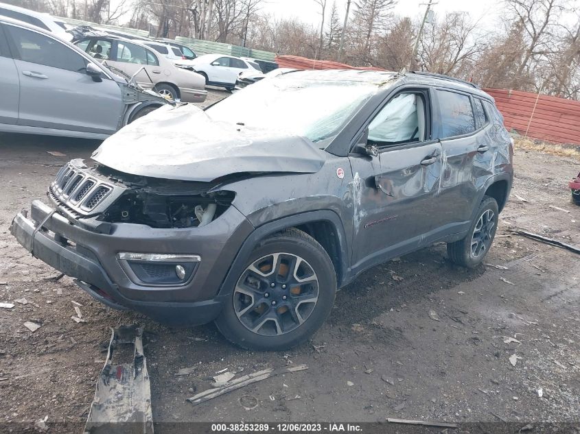 2019 Jeep Compass Trailhawk 4X4 VIN: 3C4NJDDB9KT771813 Lot: 38253289