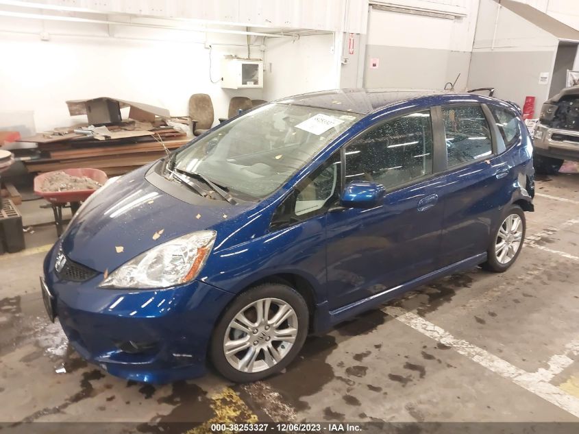 2010 Honda Fit Sport VIN: JHMGE8H48AS012388 Lot: 38253327