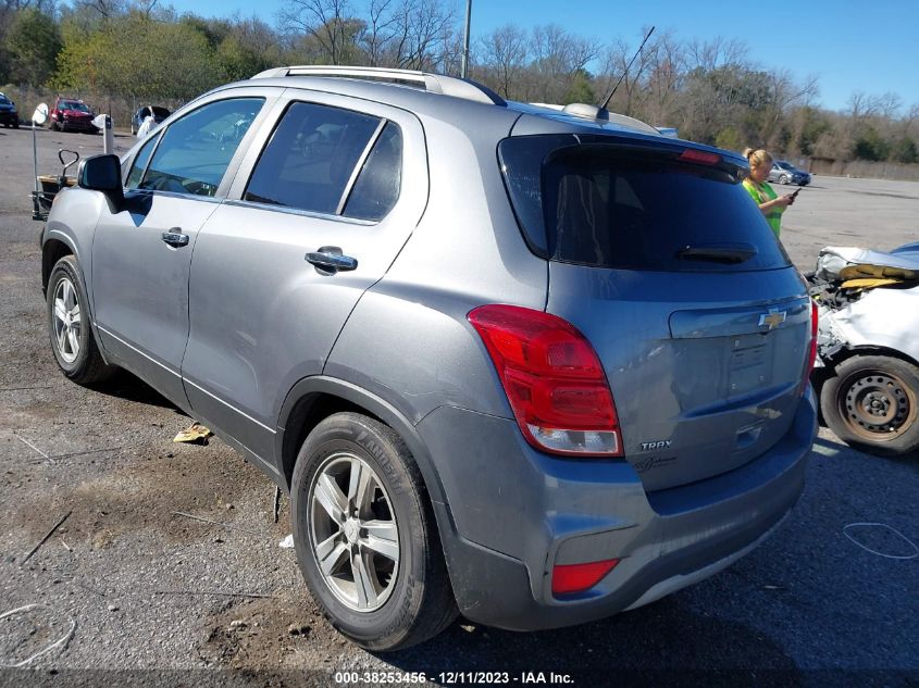 2020 Chevrolet Trax Fwd Lt VIN: 3GNCJLSB1LL336815 Lot: 38253456