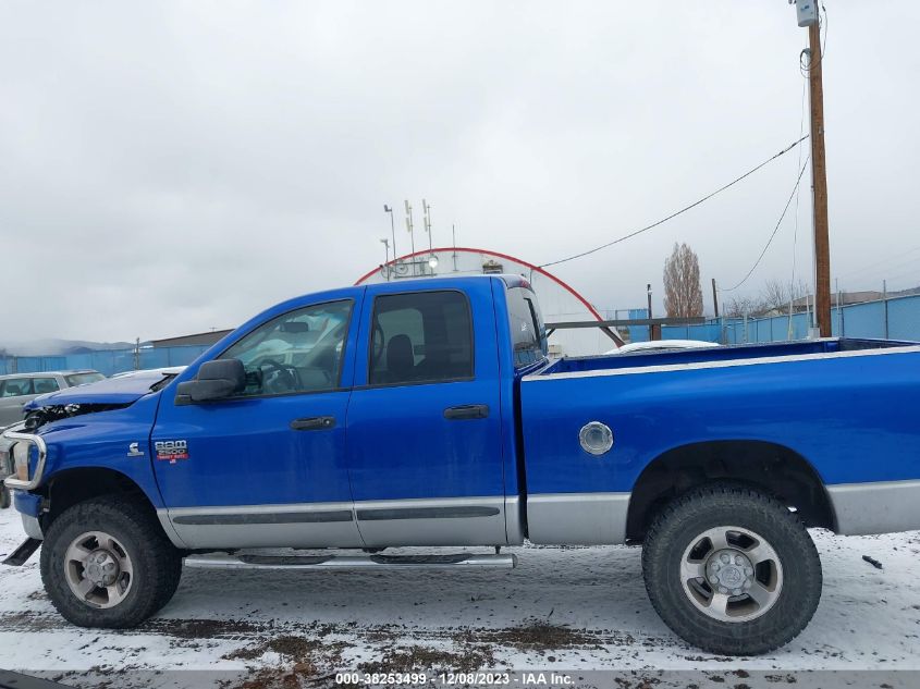 2007 Dodge Ram 2500 Slt/Trx4 Off Road/Sport/Power Wagon VIN: 1D7KS28AX7J582193 Lot: 38253499